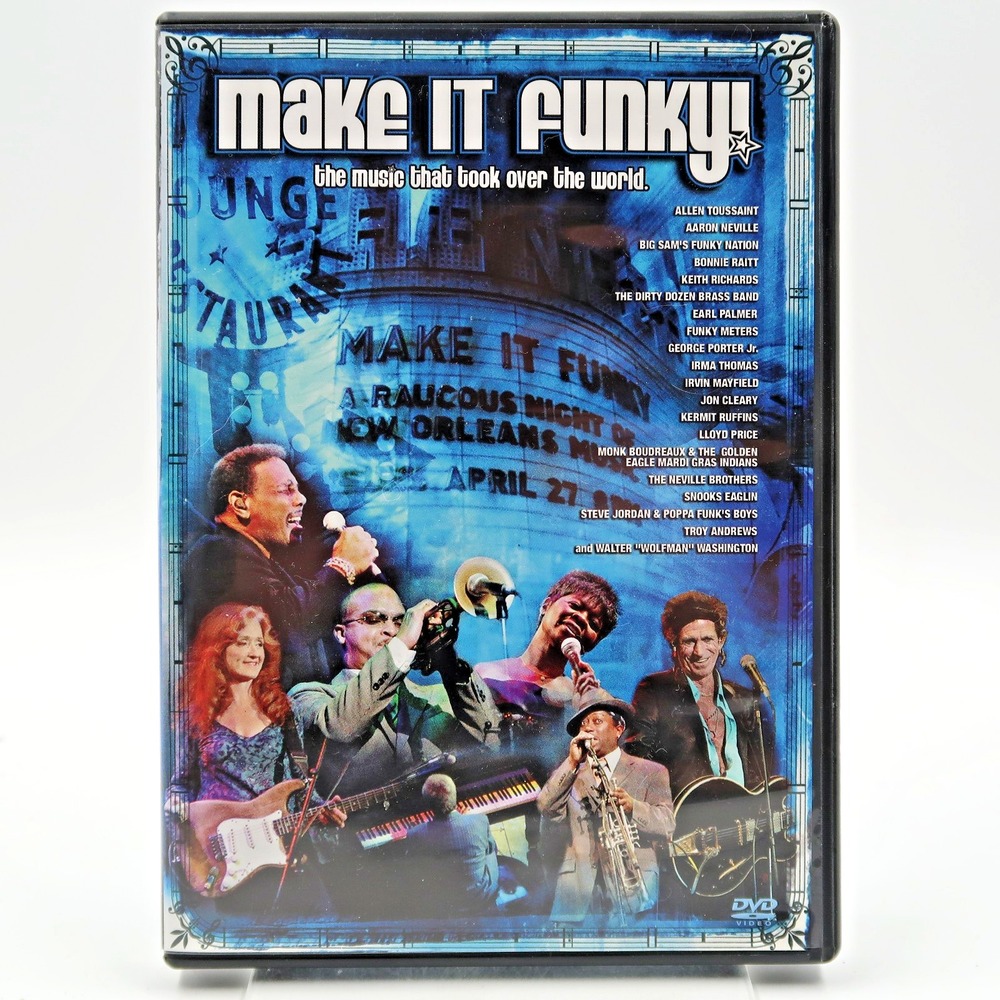 Make It Funky DVD 2005 Keith Richards Bonnie Raitt Aaron Neville Sony Pictures